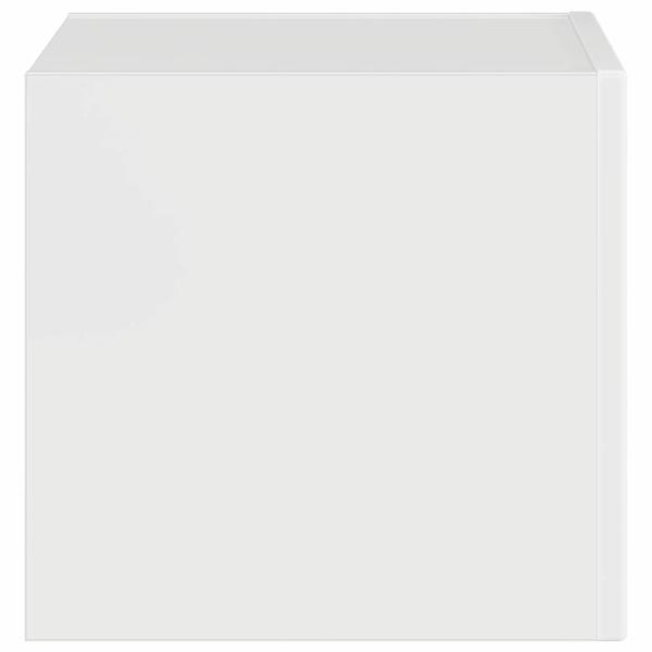 TV-Wandschrank Glänzend Weiß 60 x 31 x 29,5 cm Holzwerkstoff