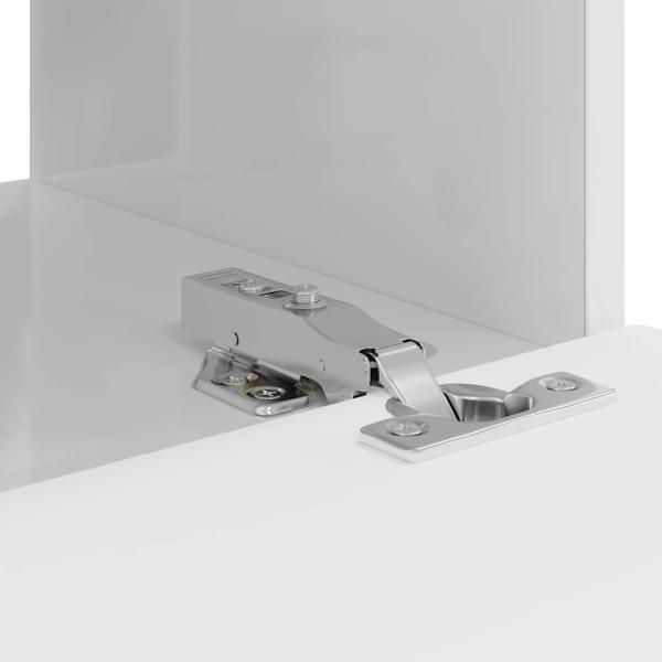 TV-Wandschrank Glänzend Weiß 60 x 31 x 29,5 cm Holzwerkstoff