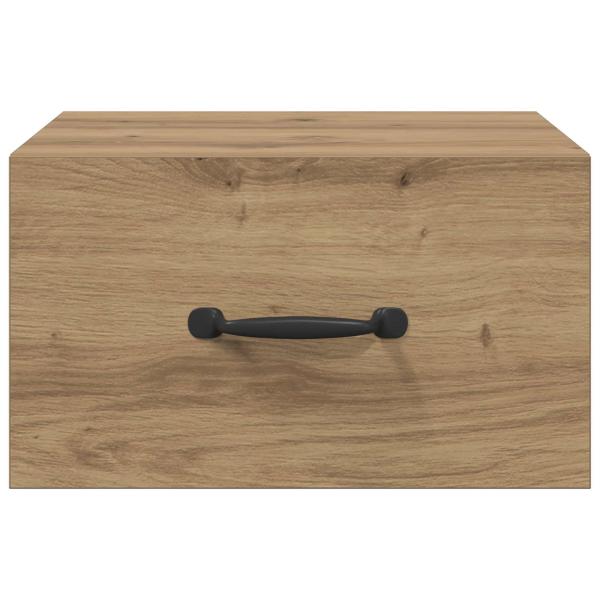 Nachttisch Kunsthandwerk Eiche 35 x 35 x 20 cm Holzwerkstoff