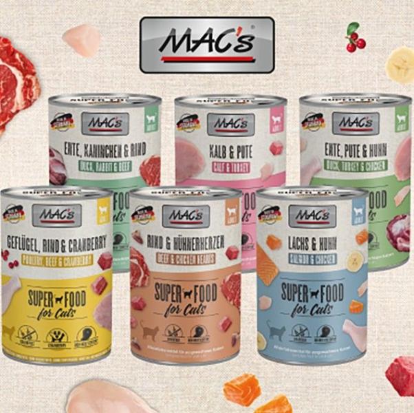 ARDEBO.de MACs Cat Multipack Bestseller 6x400g