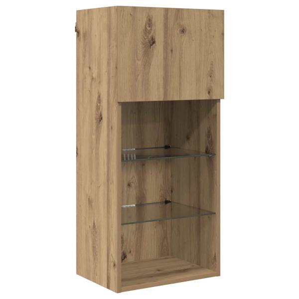 TV-Wandgeräte 6 pcs Altholz 100 x 30 x 40 cm Holzwerkstoff