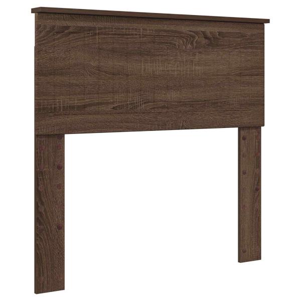 Bettrahmen Braun Eichen-Optik 90 x 190 cm Holzwerkstoff