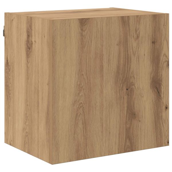 TV-Schränk Wandmontiert 4 pcs Artisan-Eiche Holzwerkstoff