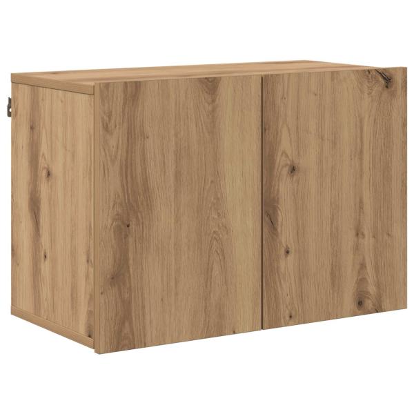 TV-Wandmöbel Wandmontiert 5 pcs Artisan-Eiche Holzwerkstoff