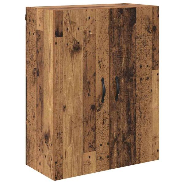 Highboard mit Schubladen 2 pcs Altholz Engineered Wood und Glas