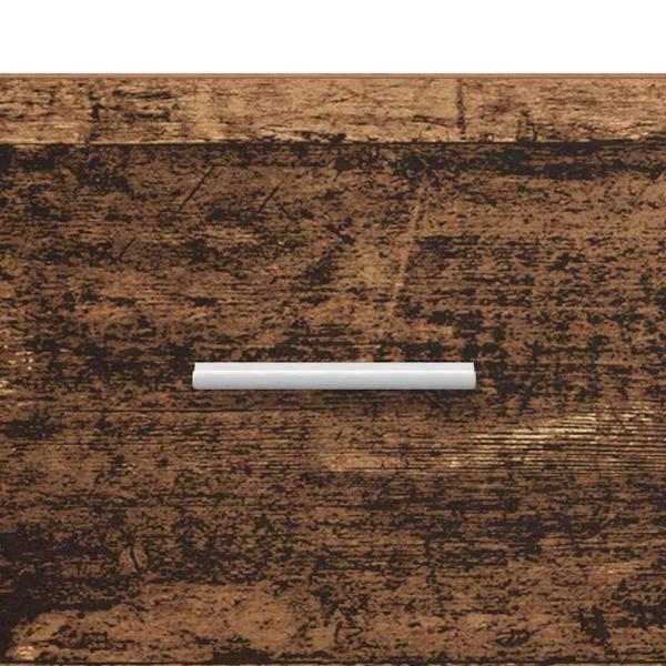 Kopfteil mit Schrank 3 Stk. Altholz Holzwerkstoff
