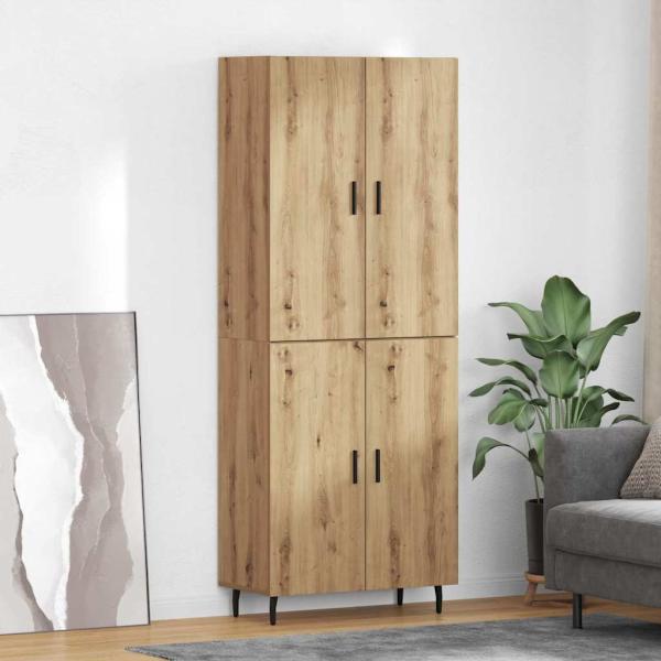 ARDEBO.de - Highboard Artisan-Eiche 69,5 x 34 x 180 cm