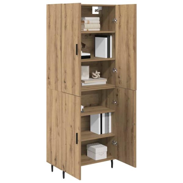 Highboard Artisan-Eiche 69,5 x 34 x 180 cm