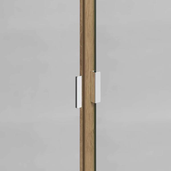 Badezimmerschrank-Set mit Regal Artisan-Eiche Holzwerkstoff