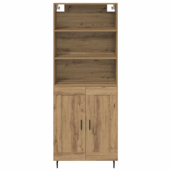 Highboard Artisan-Eiche 69,5 x 34 x 180 cm