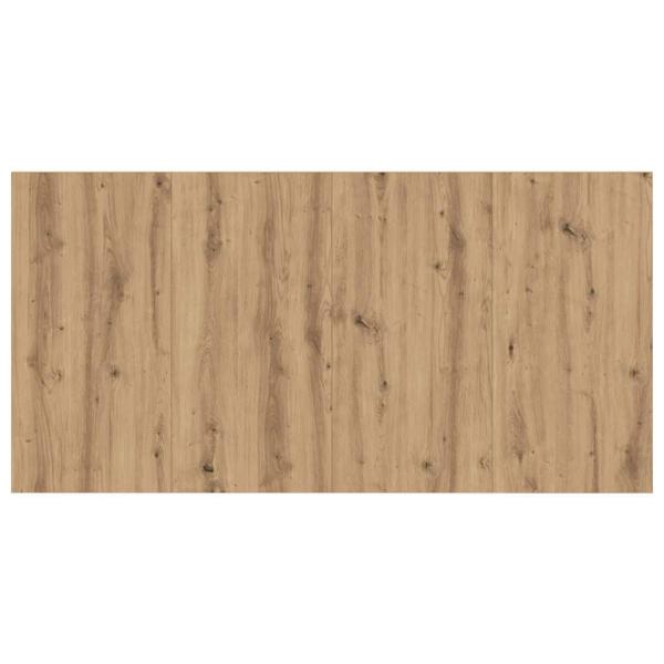 Kopfteil mit Schrank 3 Stk. Artisan-Eiche Holzwerkstoff