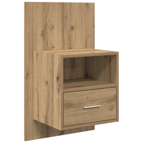 Kopfteil mit Schrank 3 pcs Artisan-Eiche Holzwerkstoff