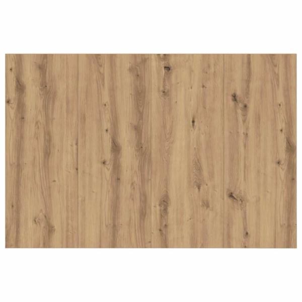Kopfteil mit Schrank 3 Stk. Artisan-Eiche Holzwerkstoff