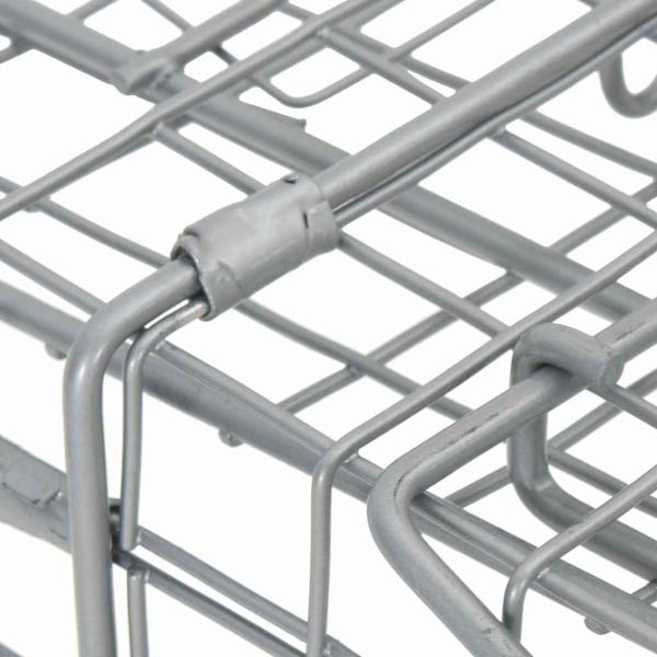 Tierfalle Anthrazit 61 x 20 x 21.5 cm Stahl