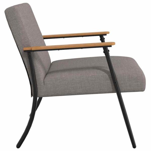 Sessel Taupe 59 x 75 x 78 cm Stoff