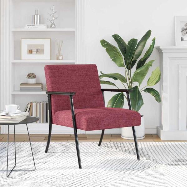Sessel Weinrot 59 x 75 x 78 cm Stoff