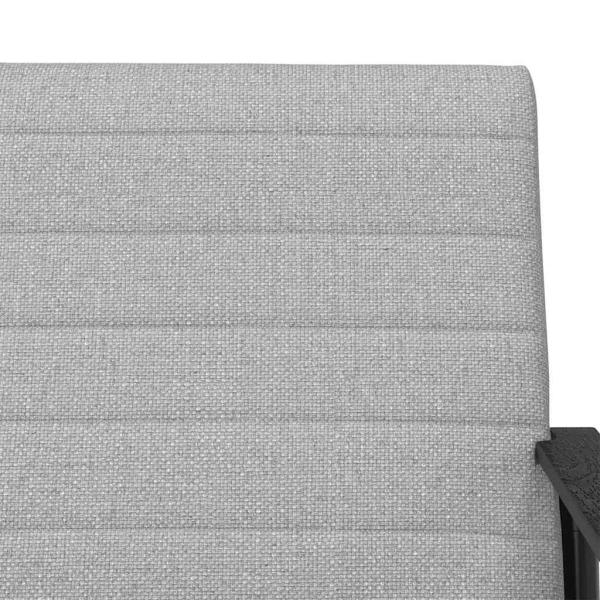 Sessel Wolkengrau 59 x 75 x 78 cm Stoff