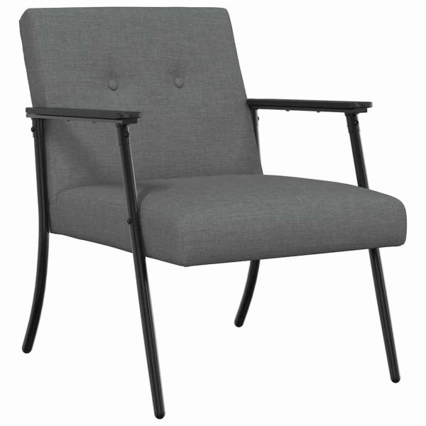 Sessel Dunkelgrau Stoff