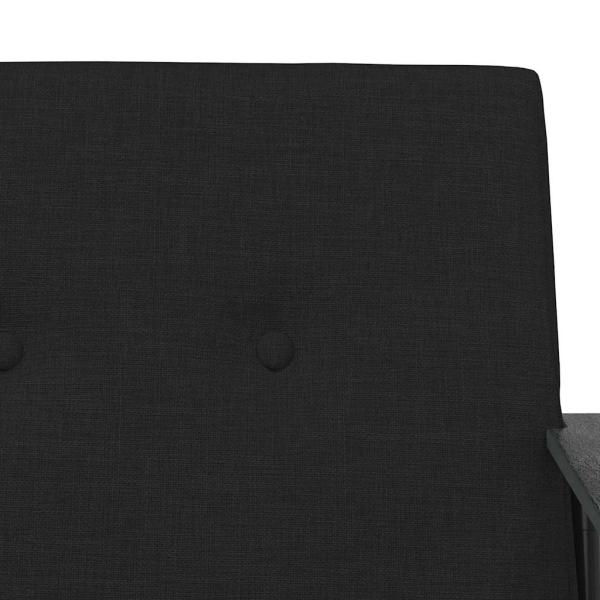 Sessel Schwarz 59 x 75 x 78 cm Stoff
