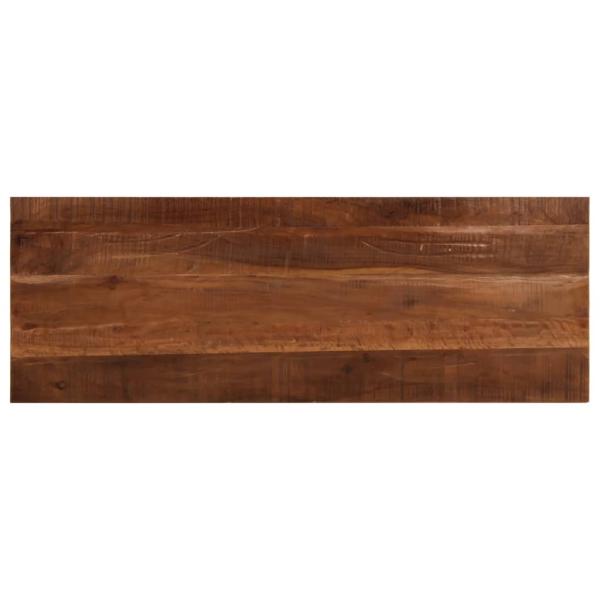 ARDEBO.de - Tischplatte 160x50x2,5 cm Rechteckig Altholz Massiv