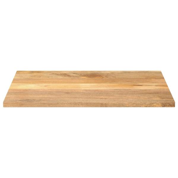 Tischplatte 110x80x3,8 cm Rechteckig Massivholz Mango