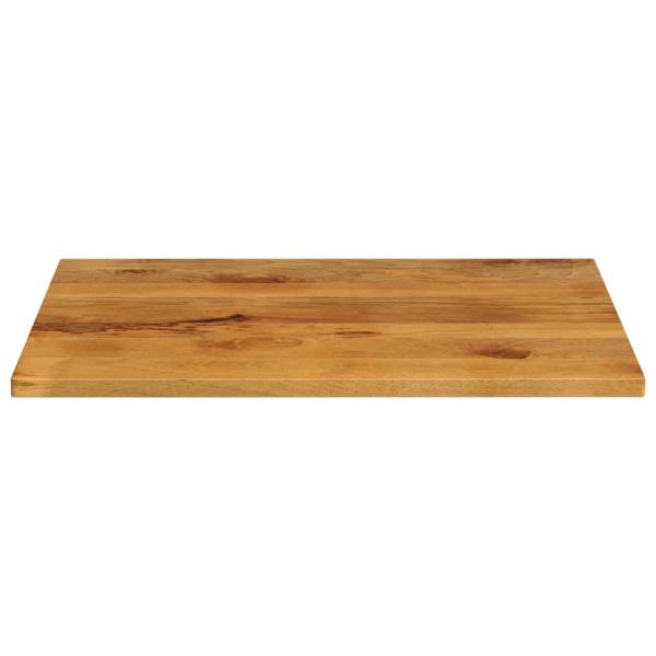 Tischplatte 90x80x2,5 cm Rechteckig Massivholz Mango