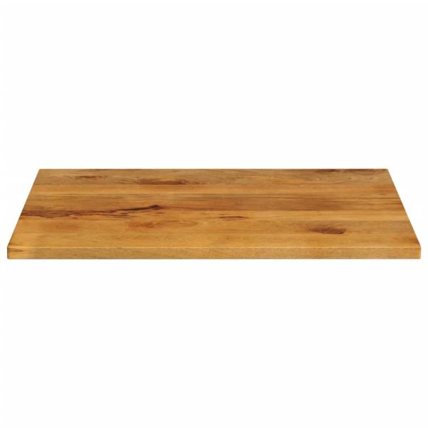 Tischplatte 100x80x2,5 cm Rechteckig Massivholz Mango