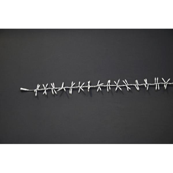 MK Illumination Magic String Lite®QF+, 120 LED 2,5m, warm weiß, weißes Kabel