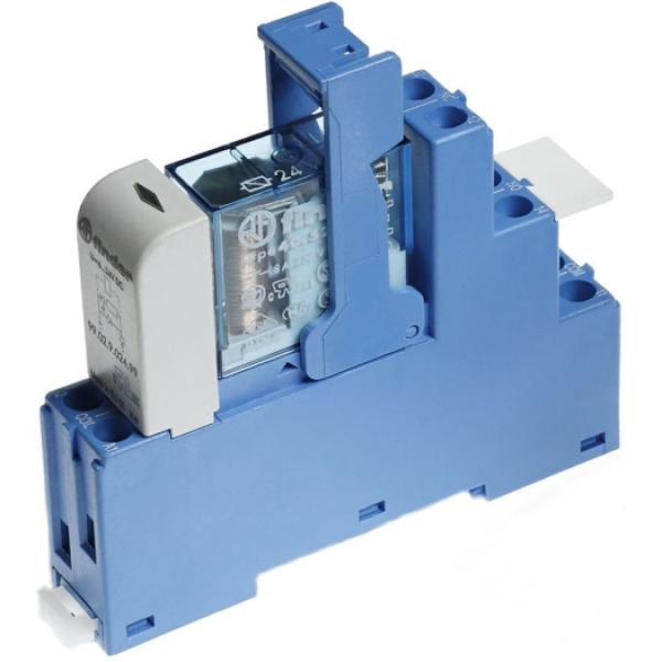 Finder Koppelrelais mit Schraubanschlüssen, 2 Wechsler 8 A, Spule 24 V DC (10 ST)