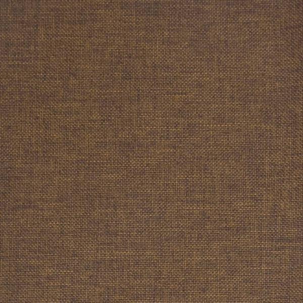 Schaukelsessel mit Hocker Braun Stoff