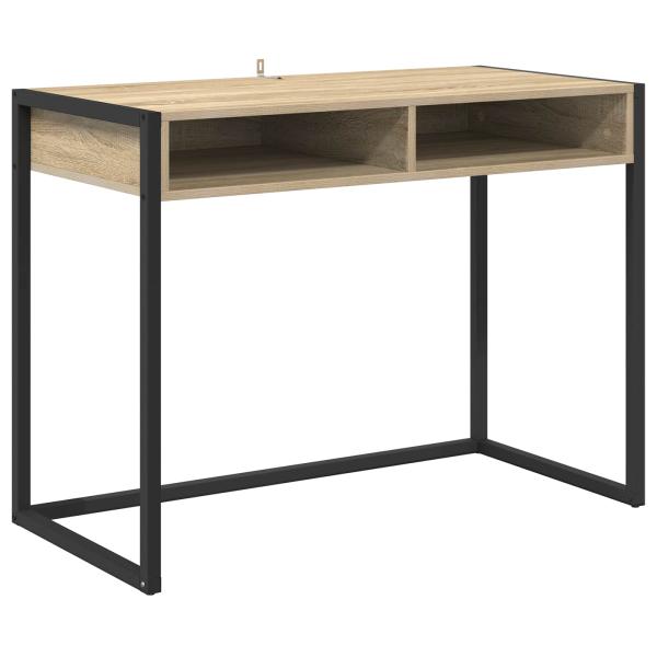 Schreibtisch mit Speicher Sonoma 100 x 50 x 75 cm Holzwerkstoff