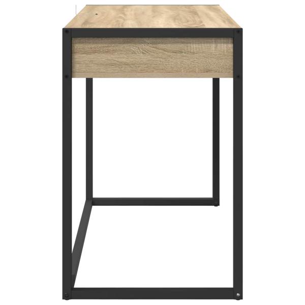 Schreibtisch mit Speicher Sonoma 100 x 50 x 75 cm Holzwerkstoff