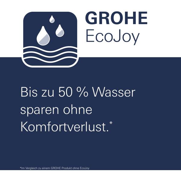 GROHE Euphoria 110 Massage Handbrause, 3 Strahlarten, EcoJoy, chrom (27239000)