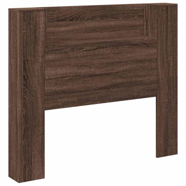 Kopfteil Braun Eichen-Optik 120 x 16,5 x 103,5 cm Holzwerkstoff