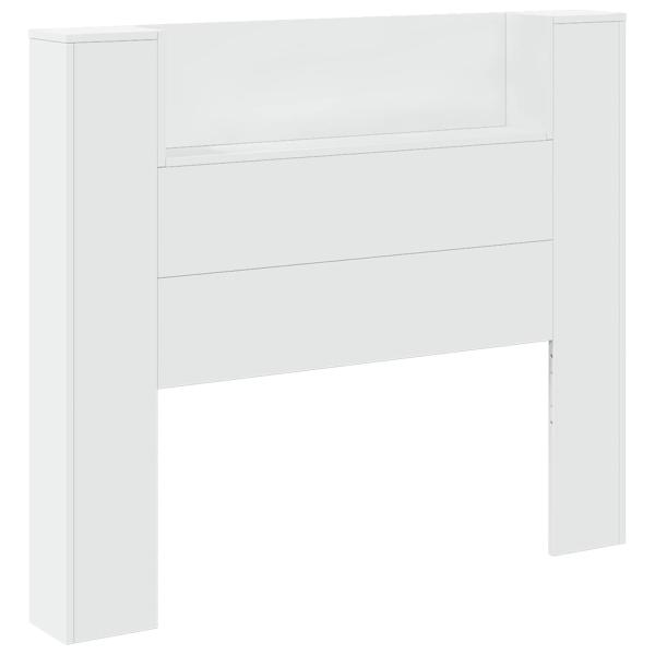 Kopfteil mit Kopfteil Weiß 120 x 16,5 x 103,5 cm Holzwerkstoff