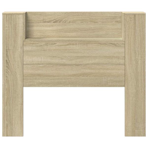 Kopfteil Sonoma-Eiche 120 x 16,5 x 103,5 cm Holzwerkstoff