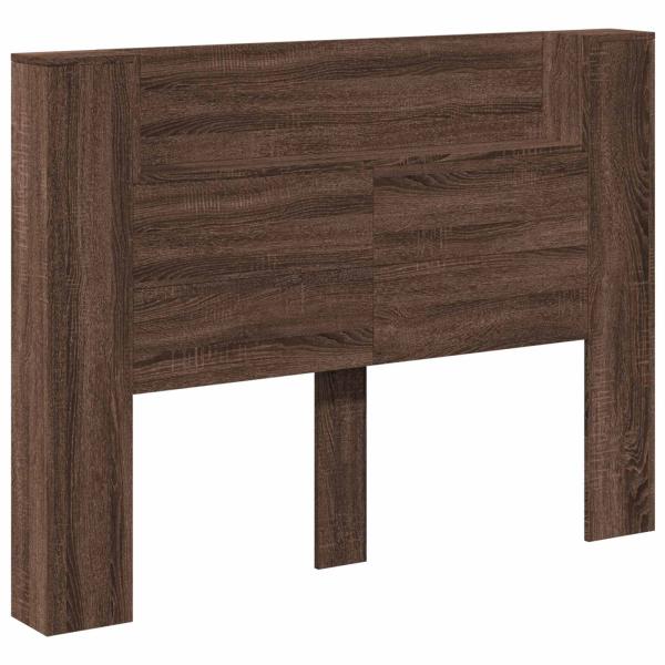 Kopfteil Braun Eichen-Optik 140 x 16,5 x 103,5 cm Holzwerkstoff