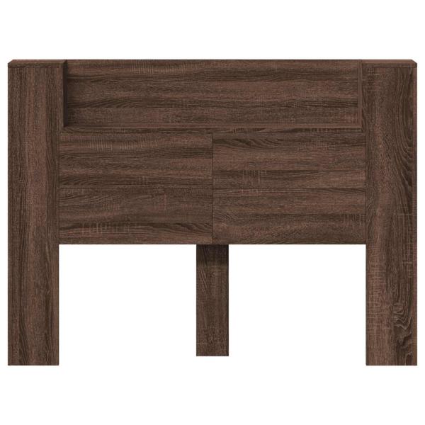 Kopfteil Braun Eichen-Optik 140 x 16,5 x 103,5 cm Holzwerkstoff