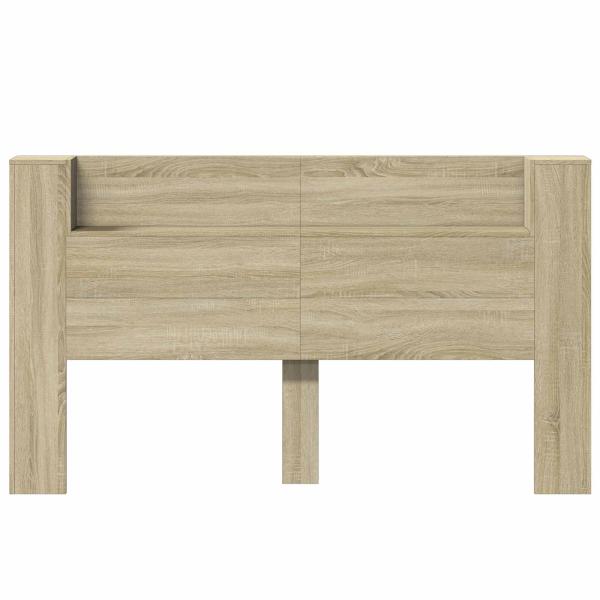 Kopfteil Sonoma-Eiche 180 x 16,5 x 103,5 cm Holzwerkstoff