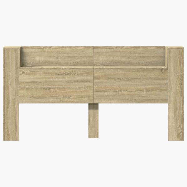 Kopfteil Sonoma-Eiche 200 x 16,5 x 103,5 cm Holzwerkstoff