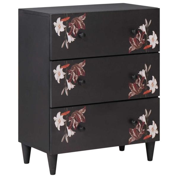 ARDEBO.de - Stauraumschränke Mehrfarbig 60 x 33,5 x 75 cm Massivholz Mango