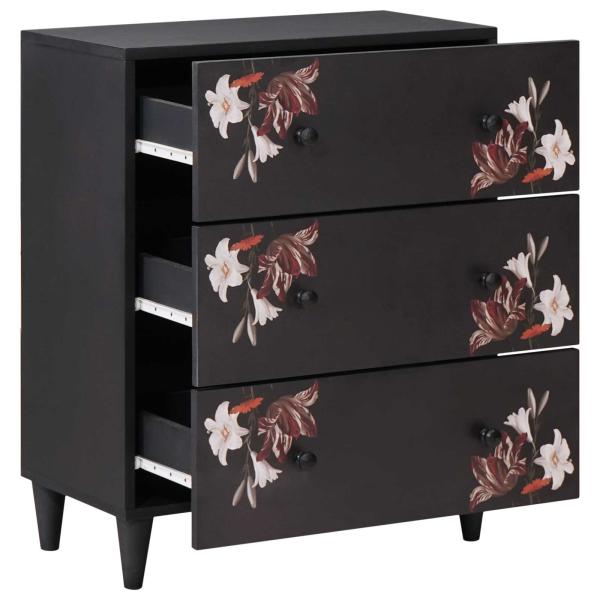 Stauraumschränke Mehrfarbig 60 x 33,5 x 75 cm Massivholz Mango