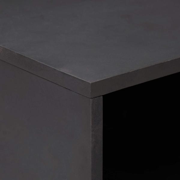 Couchtisch Mehrfarbig 80 x 50 x 40 cm Massivholz Mango