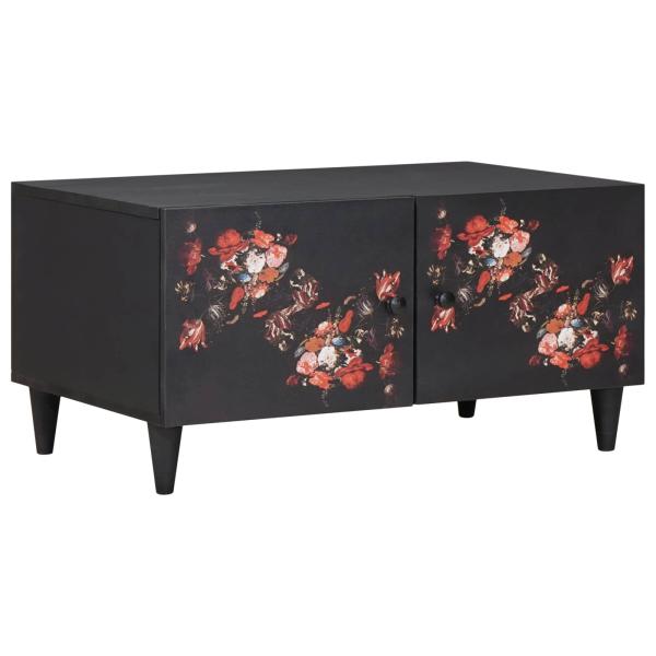 ARDEBO.de - Couchtisch Mehrfarbig 80 x 50 x 40 cm Massivholz Mango