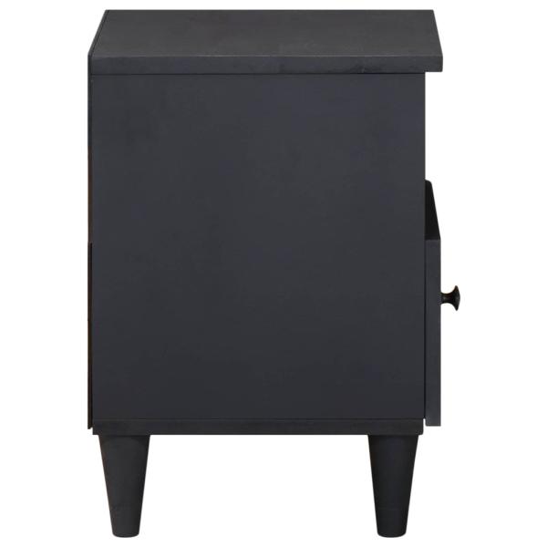 Nachttisch Braun 40 x 33 x 46 cm Massivholz Mango