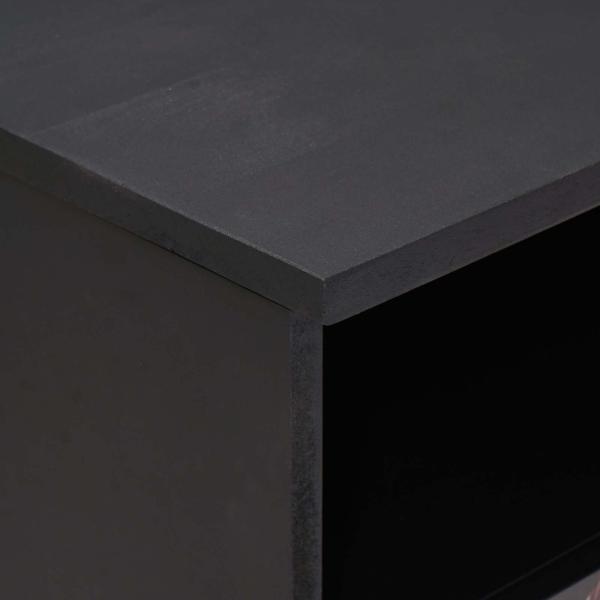 Nachttisch Braun 40 x 33 x 46 cm Massivholz Mango