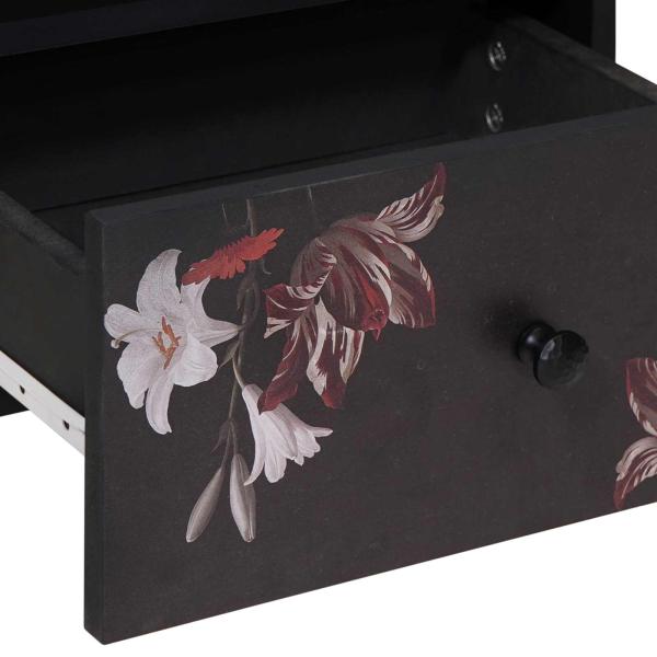 Nachttisch 2 pcs Braun 40 x 33 x 46 cm Massivholz Mango