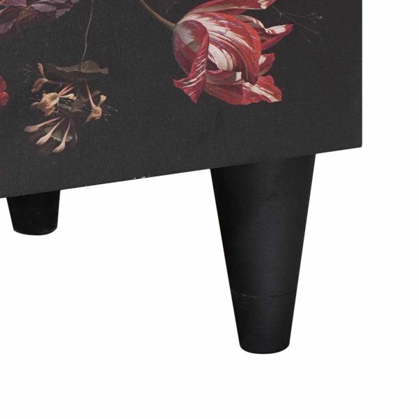 Nachttisch Mehrfarbig 50 x 33 x 60 cm Massivholz Mango