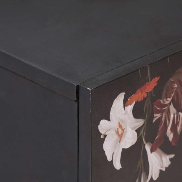 Nachttisch Mehrfarbig 50 x 33 x 60 cm Massivholz Mango