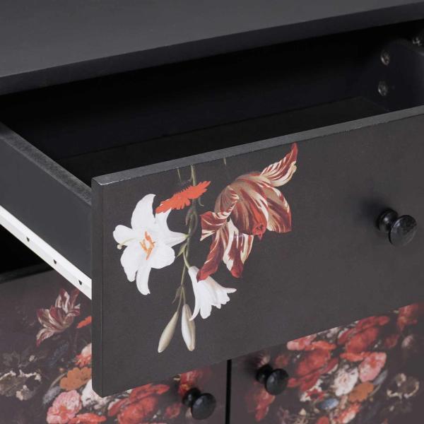 Nachttisch Mehrfarbig 50 x 33 x 60 cm Massivholz Mango